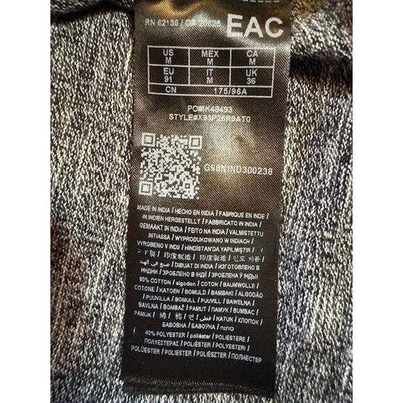 Guess Shirt Mens Medium Gray Long Sleeve Henley‎ Pullover Knit Lightweight - Picture 6 of 11